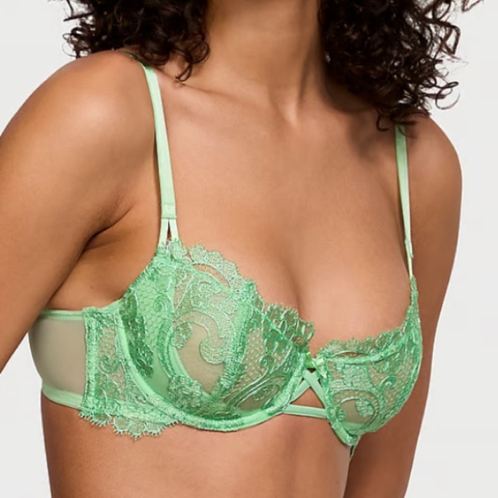 DREAM ANGELS
Wicked Unlined Boho‎ Floral Embroidery Balconette Bra